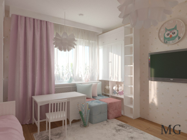 ЖК "Олимп" Детская для девочки