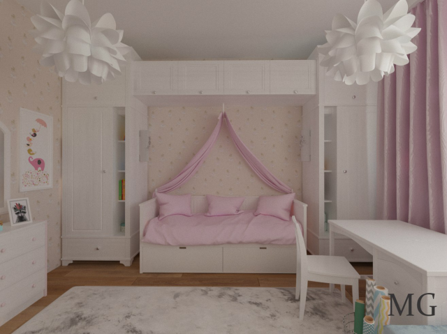 ЖК "Олимп" Детская для девочки