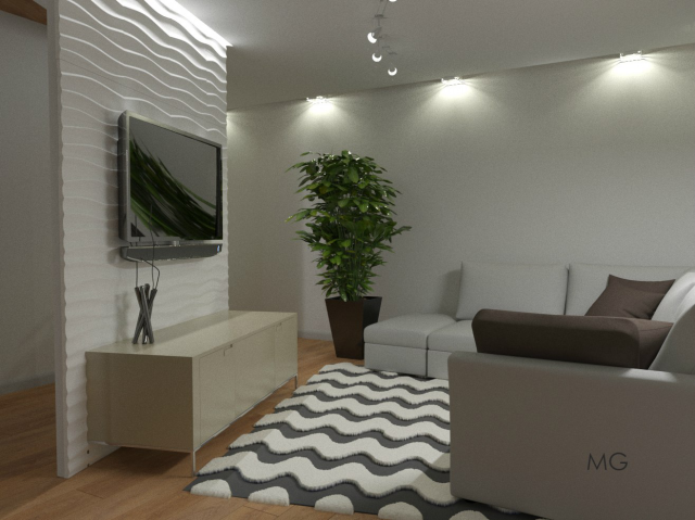 ЖК "Олимп" Гостиная.