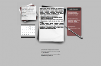 Информационная страница(сайт визитка)