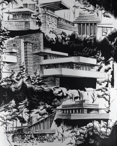 Коллаж, Фрэнк Ллойд Райт