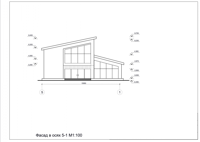 Передний фасад