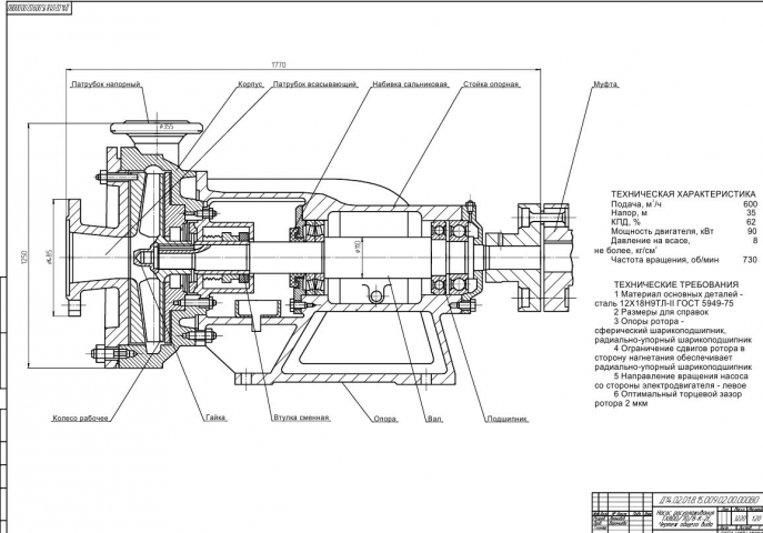 Чертеж общего вида