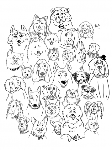 dogs theme