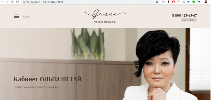 Кабинет Ольги Шегай