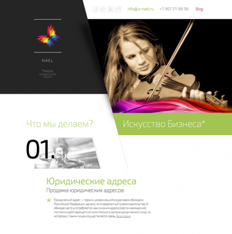 NAEL. Юридические услуги. Москва.
