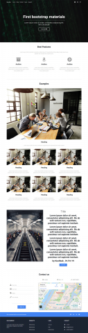 Landing page