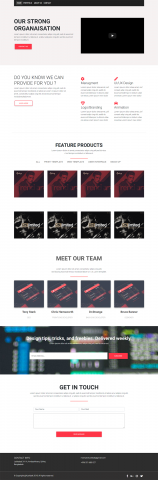 Landing page