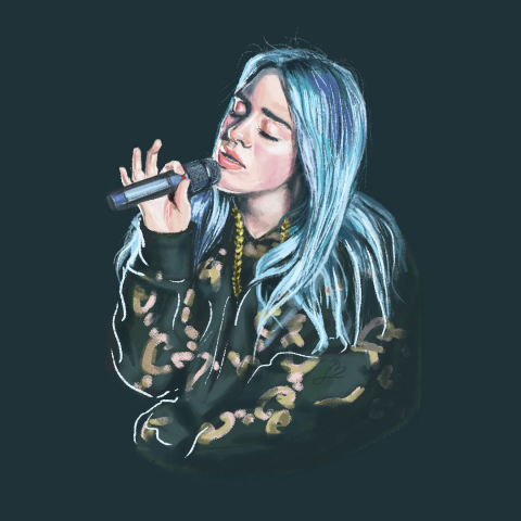 Портрет Billie Eilish