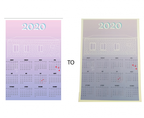Home Calendar for 2020