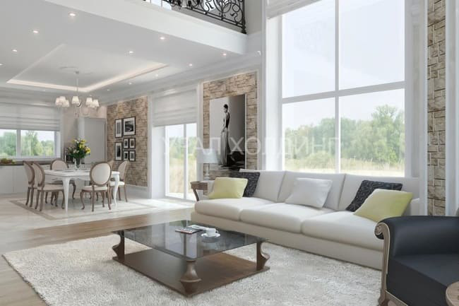 Каменный дом г. Березовский, КП Шишкино