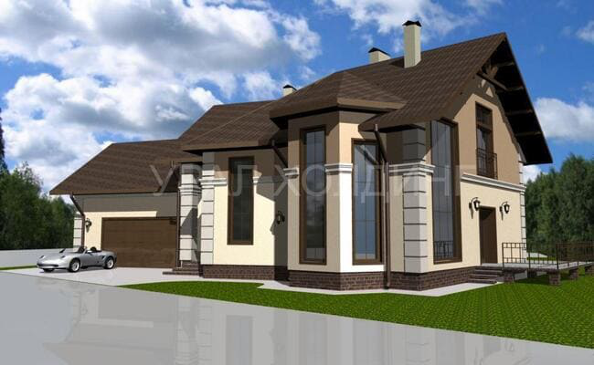 Коттедж в г. Березовский КП. Шишкино