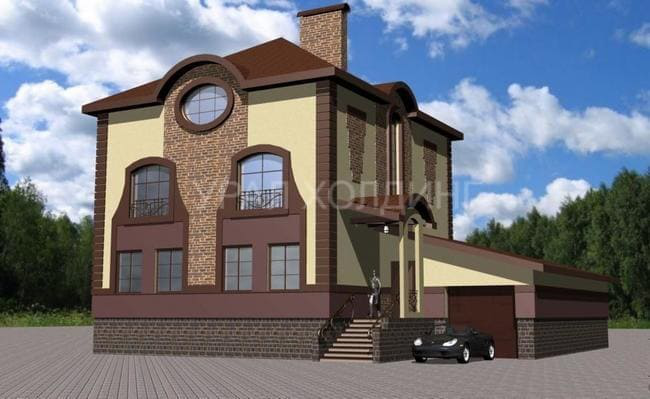 Дом из твинблока в г. Екатеринбурге, р-н Широкая речка