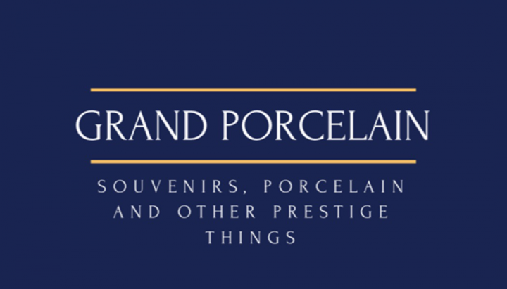 Визитка для компании “Grand porcelain”