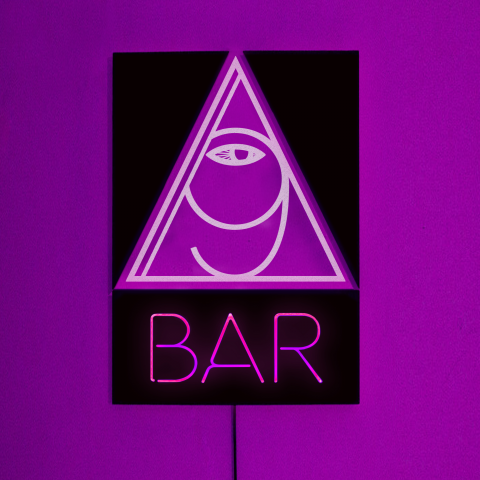 Логотип музыкального объединения Bar Delta 9
