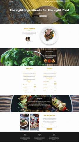 Одностраничный сайт (landing page)