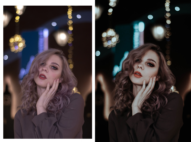 пластика лица и коррекция цвета