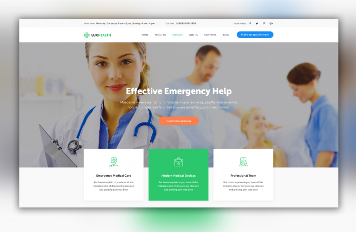 LUX HEALTH - Effective Emergence Help