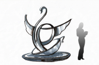 эскиз памятника П.И.Чайковскому