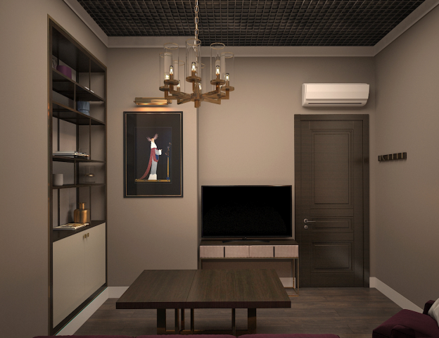 Дизайн-проект бара с игровыми комнатами