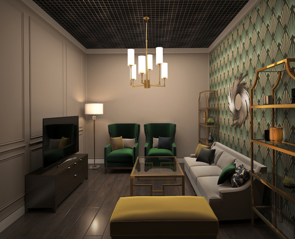 Дизайн-проект бара с игровыми комнатами