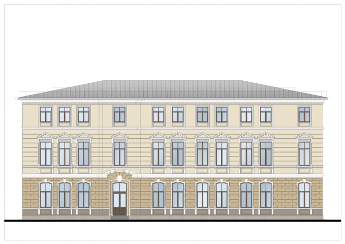 Разработка фасада дома, Санкт-Петербург