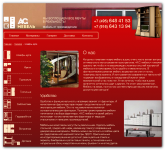 Верстка проекта «AC MEBEL»                               