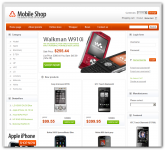 Верстка проекта «MOBILE SHOP»    резина   