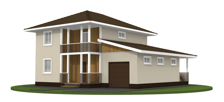 Каркасный дом 4