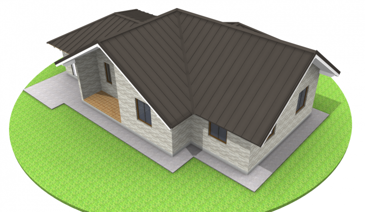 Каркасный дом 2