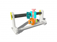 Привод энкодера через муфту