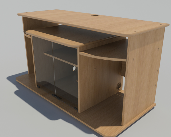 Проект тумбочки под ТВ