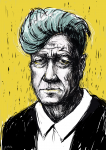 Portrait of David Lynch (Персональная иллюстрация)