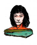 Bjork (Принт, персональная иллюстрация)