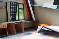 Эскизный проект комнаты студента.