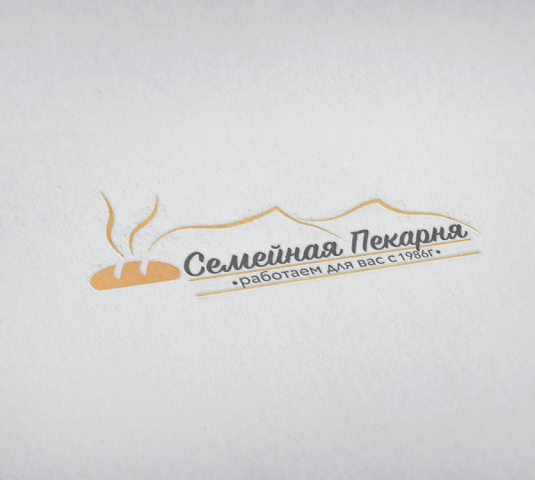 Логотип кулинарии Семейная Пекарня