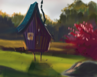 Baba Yaga house