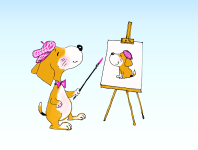 персонажи для арт студии