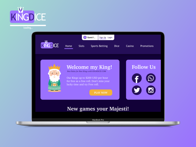 UI/UX design gambling site