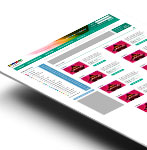 Верстка игрового сайта "pers.ru"