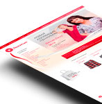 Верстка сайта-визитки