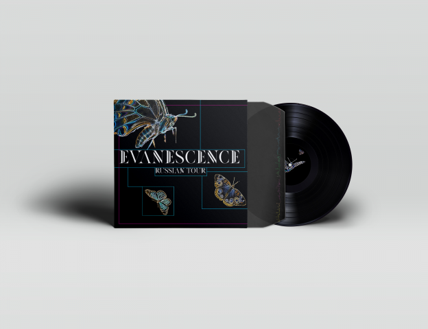 Айдентика гастролей по России "Evanescence"