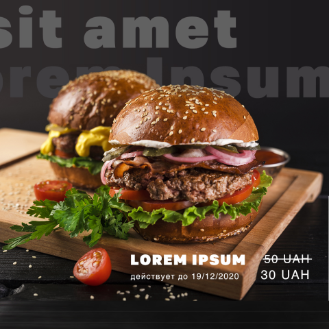 Креатив Instagram: Food