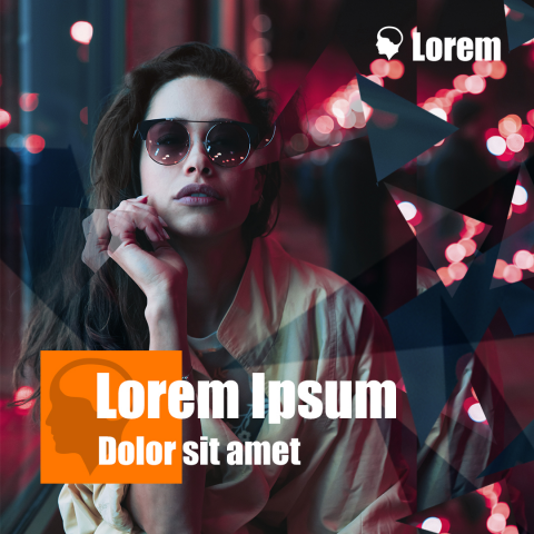 Креатив Instagram: poster