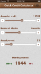 Quick Credit Calculator