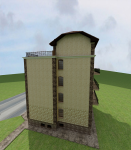 Фасад частного отеля г. Анапа