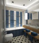 Квартира в подмосковье. Саузел основной.