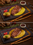food-ретушь
