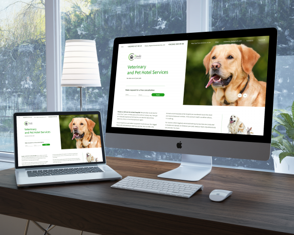 Landing page [Вет.клиника "Панда"]