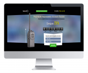Дизайн Landing Page для компании RadioUP